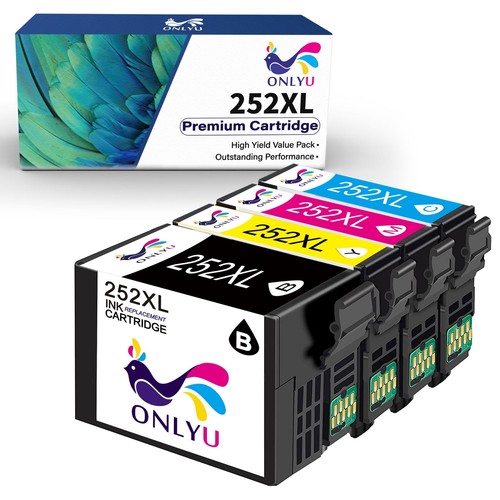 4pk 252xl ink cartridge t252 - ink,